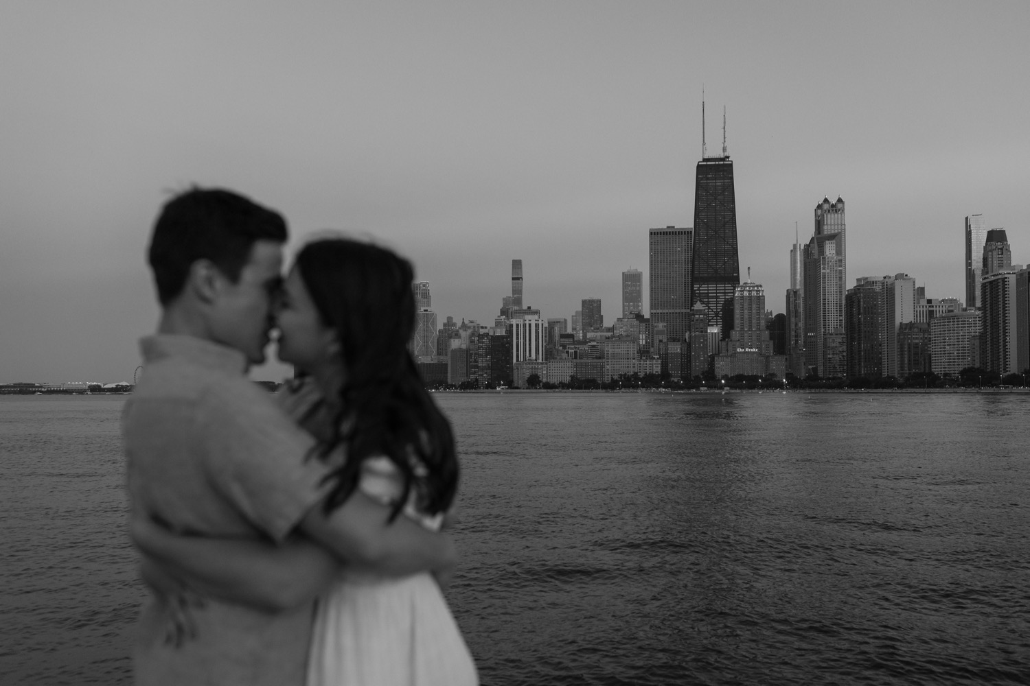 North Ave Beach Chicago Engagement Photos