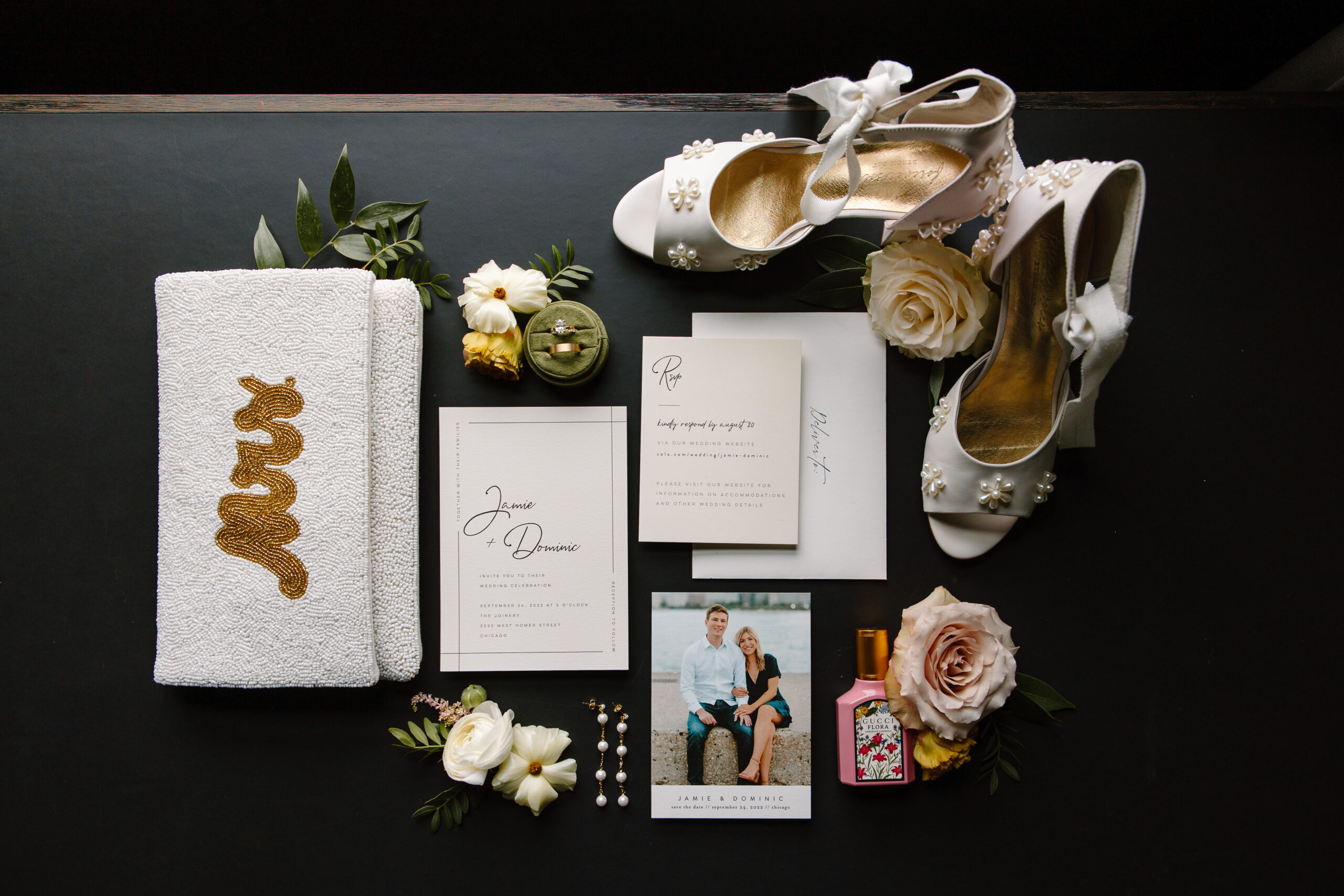 How To Create A Flawless Wedding Details Flat-Lay | Chicago Wedding Photographer