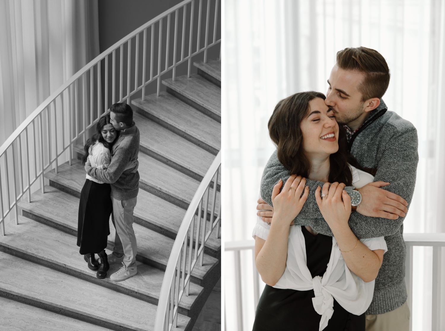 The Art Institute of Chicago Surprise Proposal | Chicago Wedding Photographer